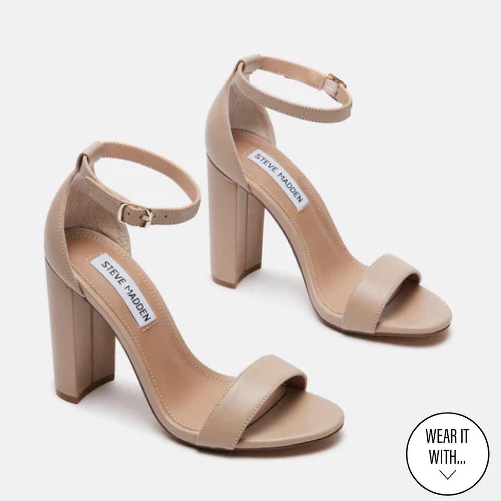 Steve Madden Carrson Blush Leather